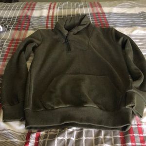 Cowl neck hoodie